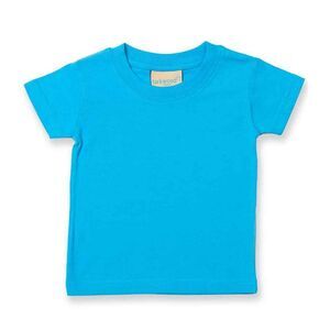 Larkwood Baby Plain T-Shirt / Turquoise